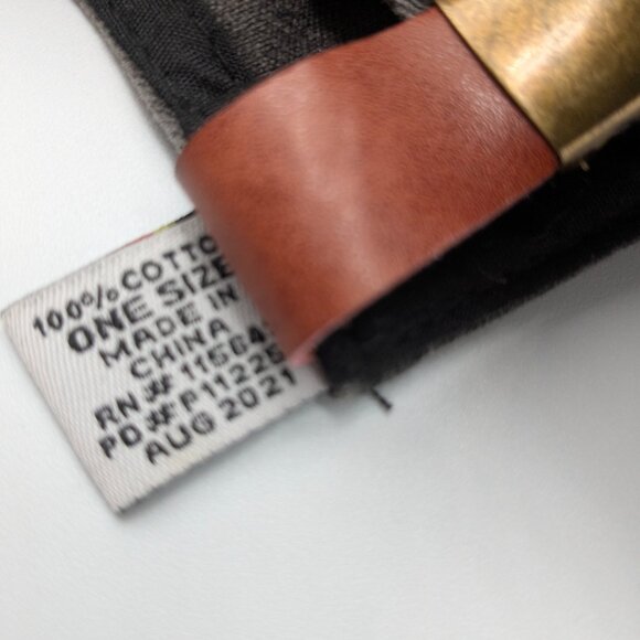 Buc-ee's Baseball Cap Gray with Embroidered Logo, Adjustable - Picture 9 of 10